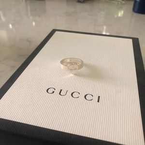 Gucci Jewelry - Heart ring with Gucci Trademark Gucci Jewelry - Heart ring with Gucci Trademark